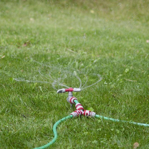 Дощувальний пристрій круговий з головкою, що обертається, на кілку, PP, ABS INTERTOOL GE-0054