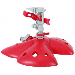 Дощувальний пристрій пульсуючий з повною/частковою зоною поливу на базі, круг/сектор поливу - до 12 м, PP, ABS INTERTOOL GE-0071