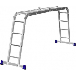 Сходи шарнірні алюмінієві, 4х4// Сибртех