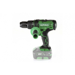 Дриль-шуруповерт APRO 20HDK, 20В, без АКБ, без ЗП, кейс