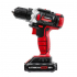 Дриль-шурупокрут акумуляторний 18 В, 25 Нм, 0-400/0-1500 об/хв, Li-Ion, 1,3 Аг INTERTOOL WT-0313