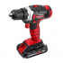 Дриль-шурупокрут акумуляторний 18 В, 25 Нм, 0-400/0-1500 об/хв, Li-Ion, 1,3 Аг INTERTOOL WT-0313