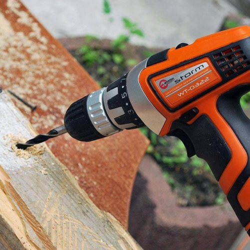 Дриль-шуруповерт акумуляторний Li-Ion 12В INTERTOOL WT-0322