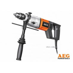 Дриль для алмазного свердління мережевий AEG : 1500 Вт, шпінд. різьба- М18х 2.5, свердл Ø≤ 162 мм