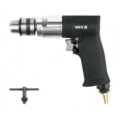 Дриль пневматичний YATO з реверсом для свердлів Ø=1,5-10 мм [20]