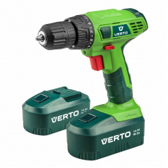 Дриль-шуруповерт акумуляторна  2 x 14.4В, Ni-Zn/1.5Aч, валізка