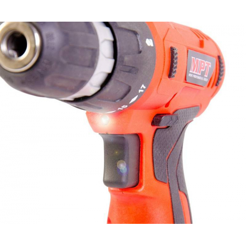 Дриль-шуруповерт акумуляторна MPT 12 В Li-ion 1.3 Аг 0-700 об/хв 0-10 мм 2 АКБ кейс MCDT1215.B2
