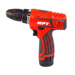 Дриль-шуруповерт акумуляторна MPT 12 В Li-ion 1.5 Аг 0-600 об/хв 0-10 мм 1 АКБ MCDT1216.B1