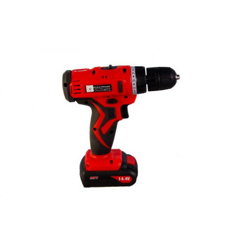 Дриль-шуруповерт акумуляторна MPT 14.4 В Li-ion 1.3 Аг 2 швидкості 0-400/1450 об/хв 10 мм 2 АКБ кейс MCDT1423.A2