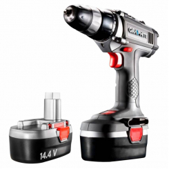 Дриль-шуруповерт акумуляторний  2x14.4В, Ni-Cd/1.3Aч, валіза