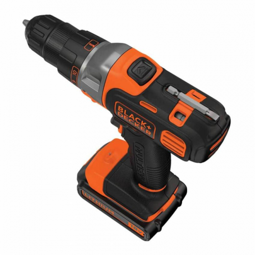 Дриль-шуруповерт акумуляторний BLACK DECKER MT218KB