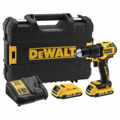 Дриль-шуруповерт акумуляторний безщітковий ударний DeWALT DCD709D2T