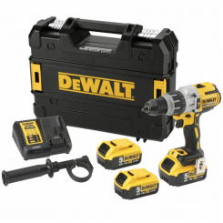 Дриль-шуруповертний акумуляторний безщітковий ударний DeWALT DCD996P3