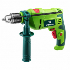 Дриль ударний 600 В, патрон під ключ 13 мм, валізка