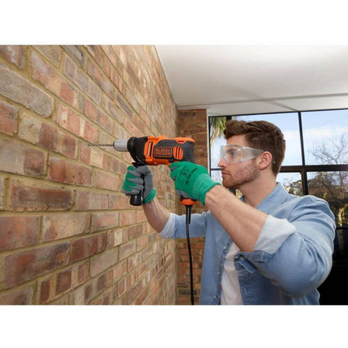 Дриль ударний мережевий BLACK DECKER BEH850