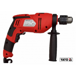 Дриль ударний мережевий YATO : P= 710 Вт, ключний патрон Ø≤ 10 мм (сталь)