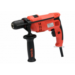 Дриль ударний мережевий YATO : P= 710 Вт, самозатискний патрон Ø≤ 13 мм