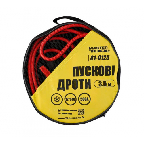 Дроти пускові MASTERTOOL 500 А 3.5 м 81-0125