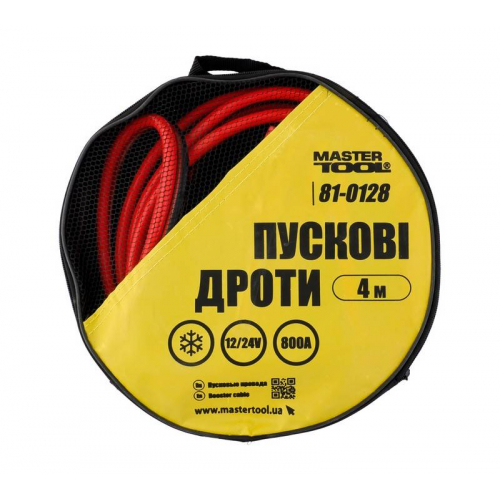 Дроти пускові MASTERTOOL 800 А 4 м 81-0128