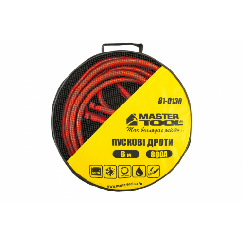Дроти пускові MASTERTOOL 800 А 6 м 81-0130