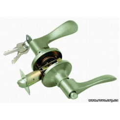 Дверная ручка-защ. NORBEL 153 ET Bronze, ст.бронза