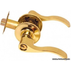 Дверна ручка-зах. NORBEL 153 ET Matte, матове зол