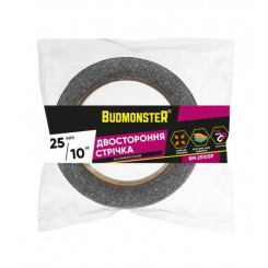 Двостороння спінена клейка стрічка 30801WW (BudmonsteR, 12х10, (88 шт)) BM.1210SP