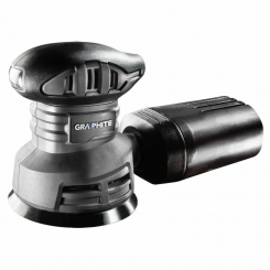 Ексцентрикова  шліфувальна  машина 280 Вт, підошва 125 мм