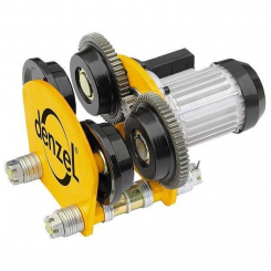 Електрокаретка для тельфера, 1 т, 90 Вт// DENZEL