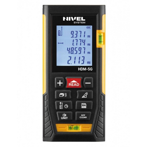 Електронна лазерна рулетка (50м) Nivel System НDМ-5G
