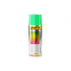 Емаль акрилова флуоресцентна RAL 6038 Зелений 400мл UNIFIX