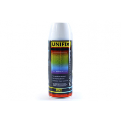 Емаль універсальна акрилова RAL9003 білий глянець 400мл UNIFIX