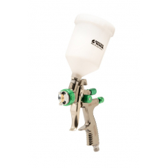 Фарбопульт MASTERTOOL LVLP ВБ 600 мл пластик Ø1.3 мм 125-170 л/хв 1.5-2.5 бар 80-8801
