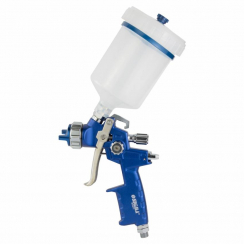 Фарборозпилювач HVLP Ø1.7мм 170-285л/хв 2.5бар в/б 500мл (пласт) Refine (6812411)