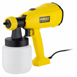 Фарборозпилювач електричний HVLP 350Вт Ø1.8/2.6мм 800мл/хв н/б 800мл Sigma (6816121)