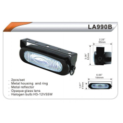Фари дод. DLAA 990 BRY/H3-12V-55W/154*41mm