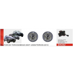 Фари доп.модель Daihatsu Terios 2007-/DH-292-W/ел.проводка