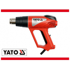 Фен технічний мережевий YATO. W= 2000 Вт 0~550°C, t° режими: 350°С/500°С [10]