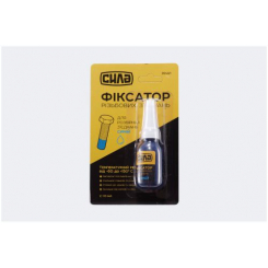 Фіксатор різьби для розбірних з'єднань, синій 10г СИЛА