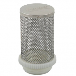 Фільтр донний до зворотного клапана 1” (нерж. сталь/технополімер) AQUATICA (779639)