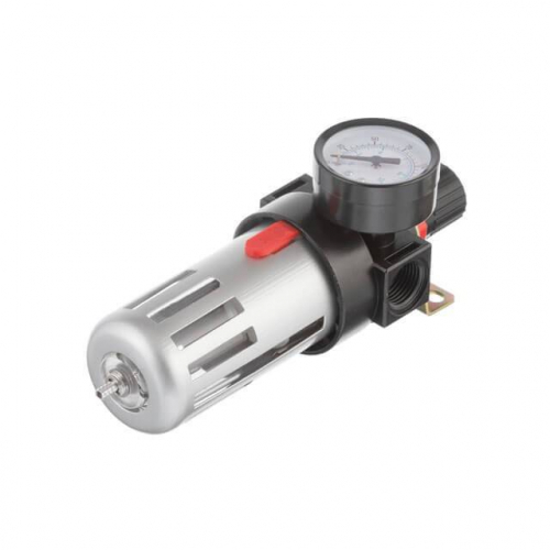 Фільтр для очищення повітря + редуктор у металі 1/2" INTERTOOL PT-1410