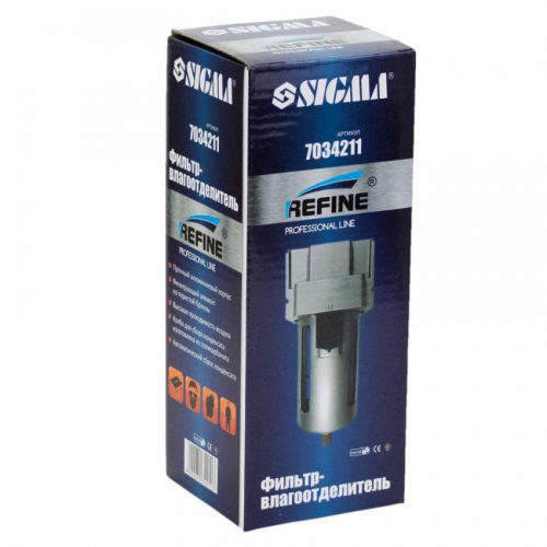 Фільтр вологоподілювач 4000л/хв 1/2" Sigma Refine (7034211)