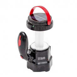 Ліхтар акумуляторний 1LED 1W 21 SMD сонячна панель, кабель для заряджання телефону