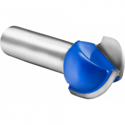 Фpеза для деревини S&R канавочна 15,9х7,95х10мм хв.8мм, напівкругла