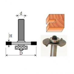 Фреза Кромкова фальцева №1023 (D33, h2, L50) 18-030-020