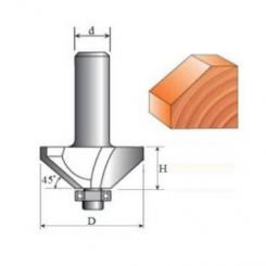 Фреза Кромкова конусна №1022 (D40, h18) 18-015-400