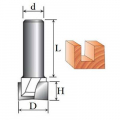 Фреза Пазова пряма №1007 (D14, h30, L60) 08-007-140
