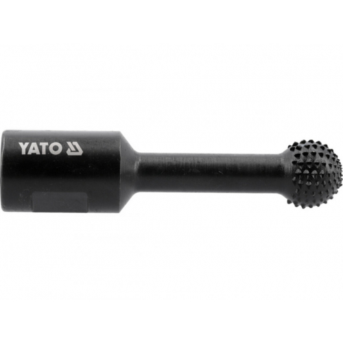 Фреза куляста по дереву YATO Ø= 40мм, до КШМ з різьбовим захватом М14, матеріал- вуглецева сталь