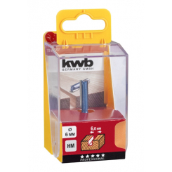 Фреза пазів 6 мм, KWB (754620)