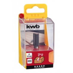 Фреза пазів HSS 10 мм, KWB (751010)